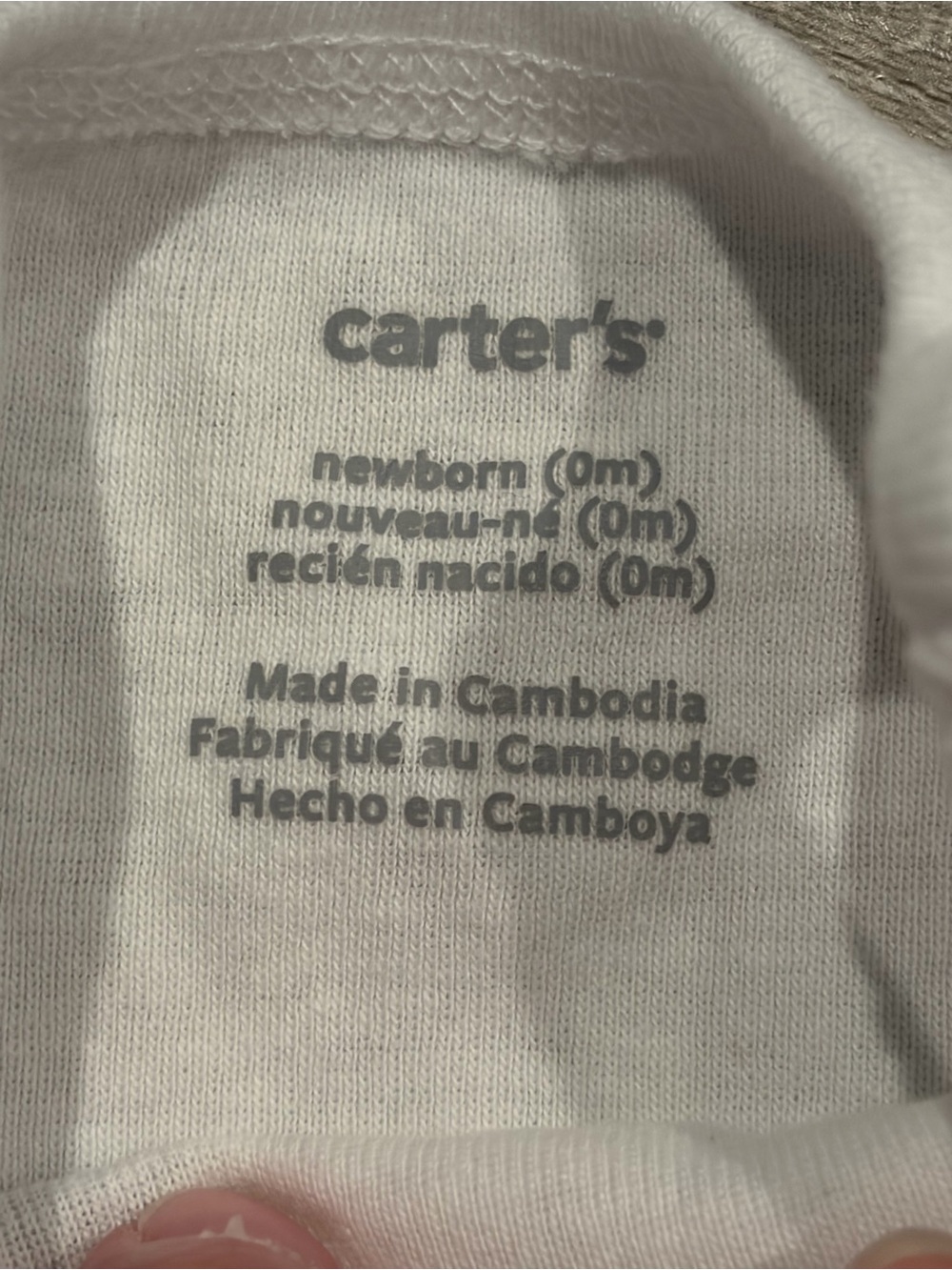 Carter’s Newborn “Full of Wonder” Toucan Sleeveless Bodysuit - Picture 2 of 2